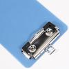 A7 Frosted Color Transparent Mini Clipboard with Clip for Sticky Notes Portable Writing Board Document Holder Small Bill Organizer