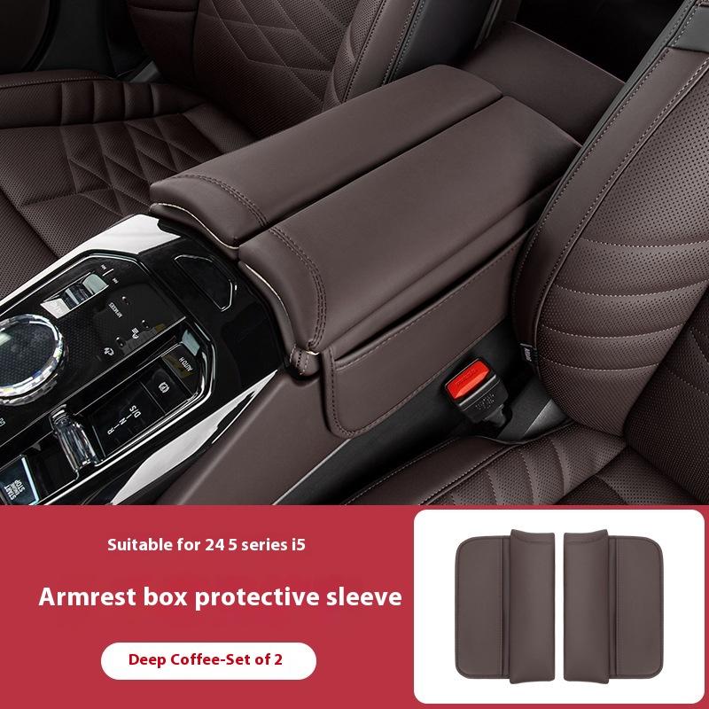For 24 Bmw 5 Series I5 Center Console Armrest Booster Pad Interior Modified Storage Armrest Box Cushion Heightener Central Box