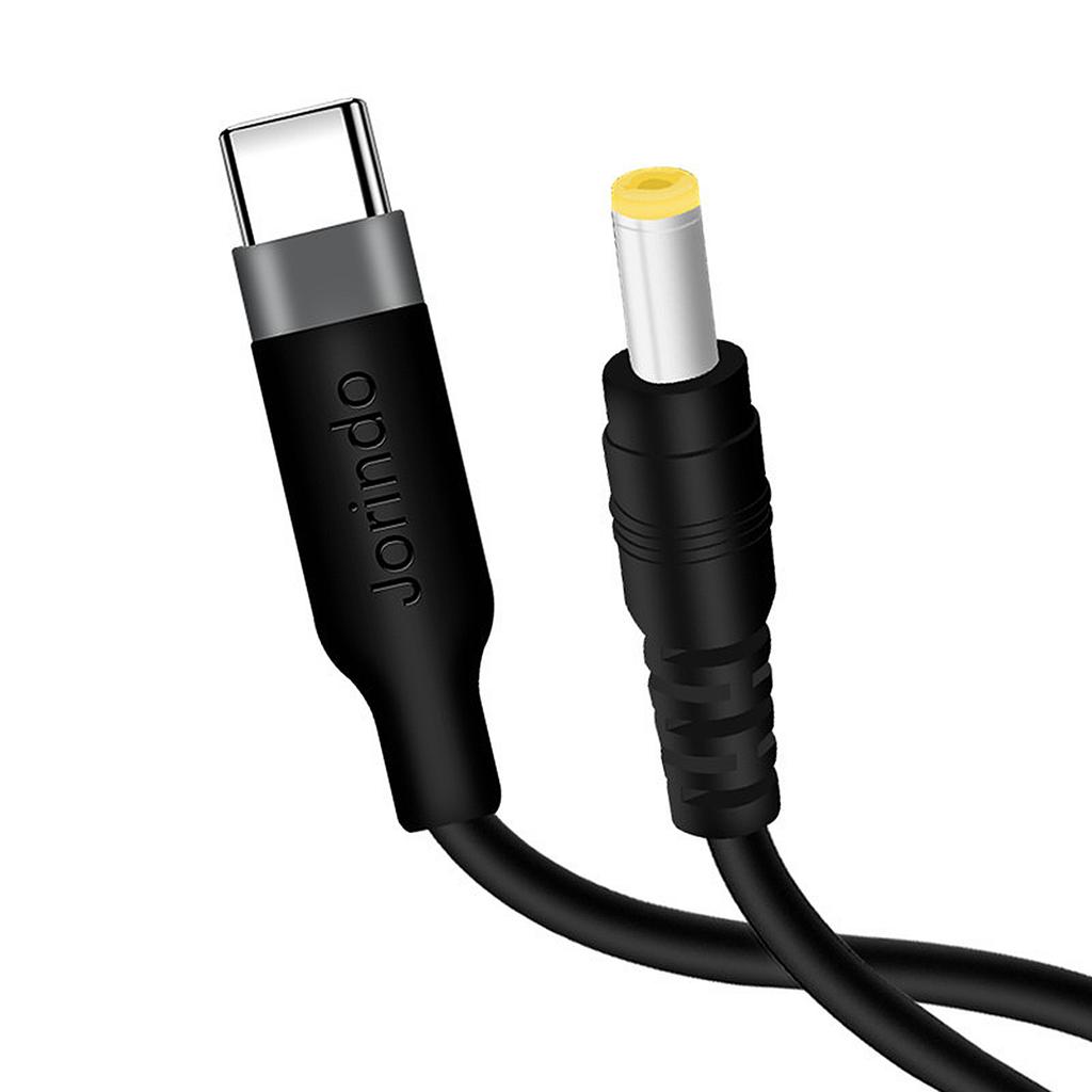 USB C to DC5.5mmx2.1mm Power Cord USB Type C Input to DC12V Out Charging Cable Work with PD Charger & PD Power Bank