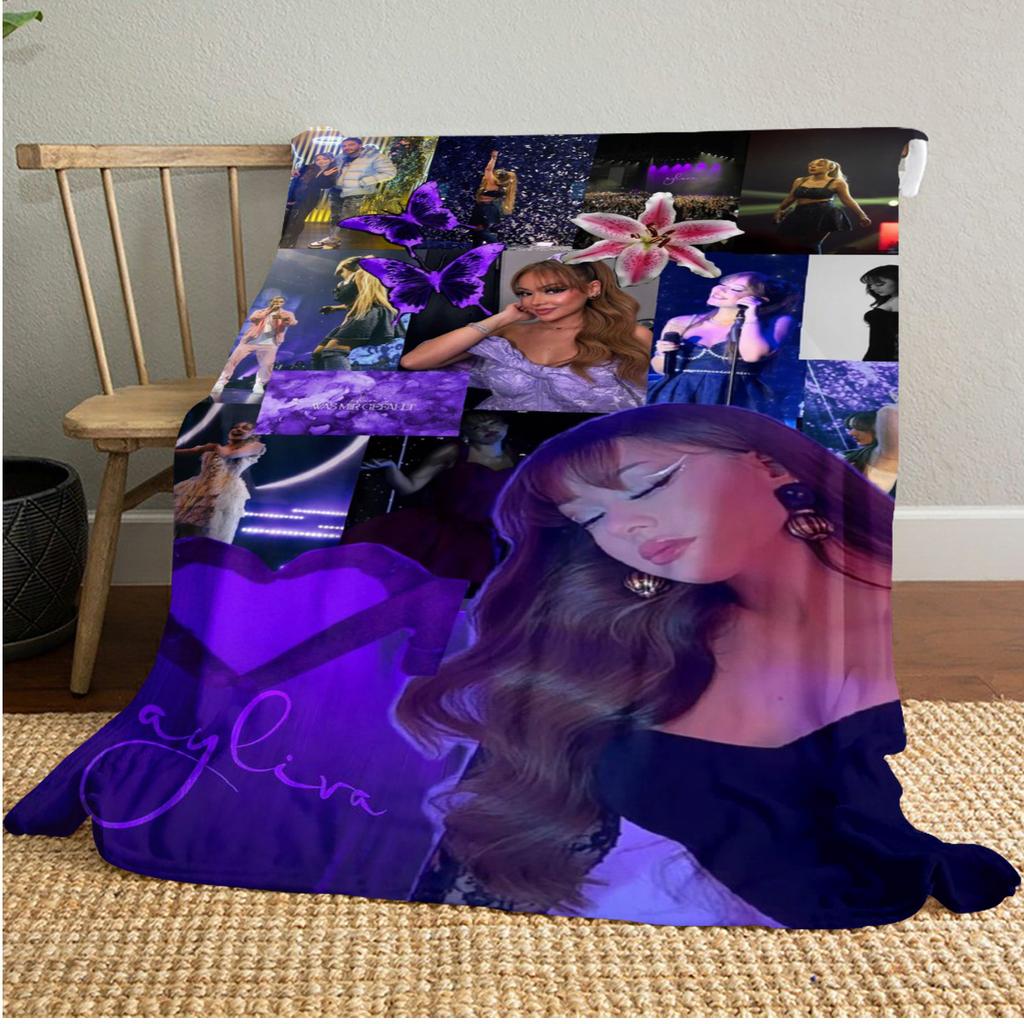 Fashion Music Avatar Plush Blanket Soft Comfortable All Seasons blanket Sofa Office Naps blanket Outdoor Travel throw Perfect Gift