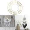 iplusmile Dream Catcher Rings, Set of 4, 12-inch Metal Hoops, Durable and Smooth Surface for DIY Crafts and Home Decoration