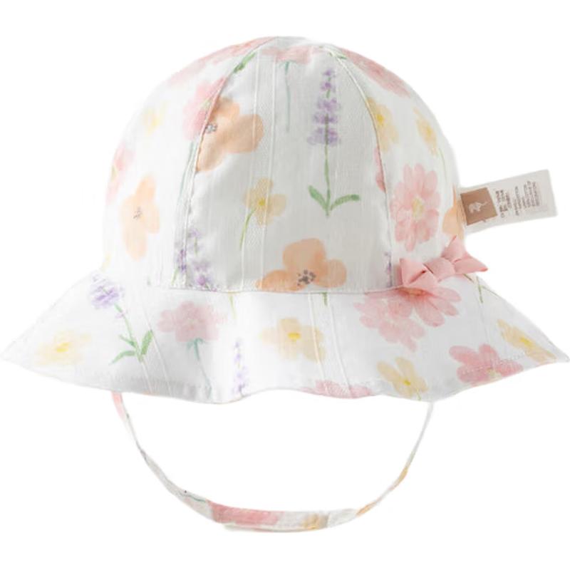 David & Bella Girls  Printed Summer Sun Bucket Hat 52CM