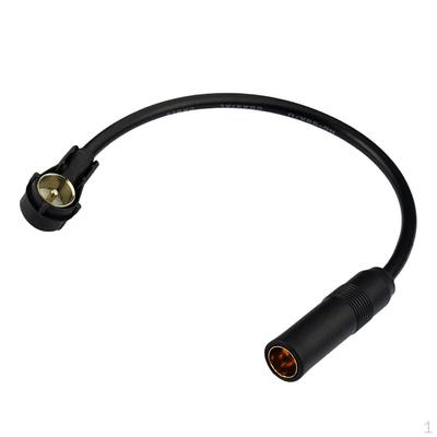 Car Radio Aerial 20cm Adapter Lead DIN 41585 Socket To ISO Plug