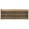 TV Stand 135 x 33 x 47 cm Artisan Oak Wood Based Material