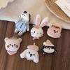 Playful Cartoon Animal Fabric Brooch Soft Textile Pin Fashion Accessory Pin For Casual Outfits And Fashion Styles