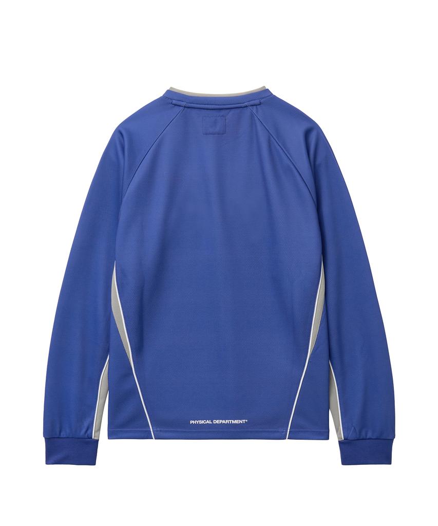PHYPS MOTORCYCLE Mesh Series Logo Long Sleeve Blue