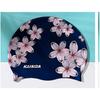 Swim Cap Women, Silicone Swimming Caps for Long Hair Anti Slip Waterproof Swim Caps for Womens Adult, Comfortable Bathing Cap Swimming Hats Fit for
