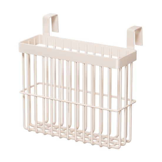 Basket Hanging Behind The Door Kitchen Cabinet Door Organizer Wall Mounted Self Adhesive Storage Basket
