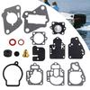 Carburetor Repair Rebuild Kit Gasket for Mercury Mariner Outboards 6 8 9.9 10 15 20 25 HP 2cyl Boat Motor 18-7212 1395-97611