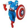 MAFEX No. 217 CAPTAIN AMERICA (COMIC Ver.) Non-scale Painted Action Figure, Approximately 160mm Tall
