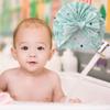 Baby Hat Unisex Newborn Muslin-Hat Big Bowknot Brimless Hat Infant Windproof Headwear Newborn Hat Spring Warm Headdress