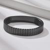 12mm Stainless Steel Elastic Medical Logo Bracelet - Korean Fashion, Model BR-263