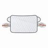 All-Weather Car Windshield Protector - Waterproof Sun & Snow Shield with Reflective Coating, Universal Fit for Front Windscreen