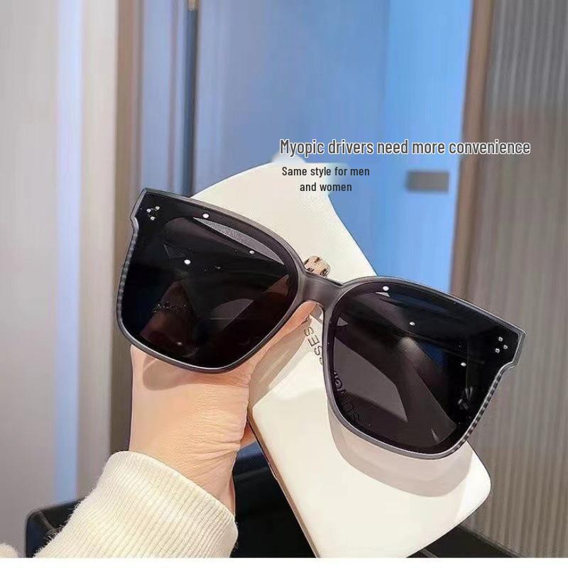 Polarized Clip-On Sunglasses: Wear Over Prescription Glasses for Sun Protection, Perfect for Fishing, Driving & Cycling. Designed for Women.