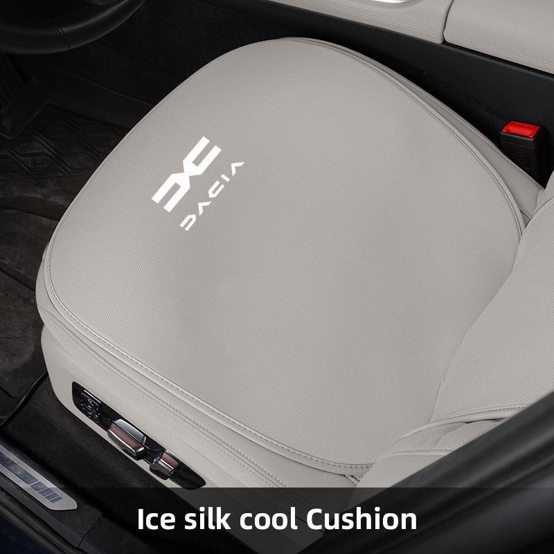 Housse de siège auto Coussin Respirant Soie Glacée Tapis Doux Pour Dacia Logan Sandero Duster Lodgy Spring Jogger Stepway Bigster Dokker