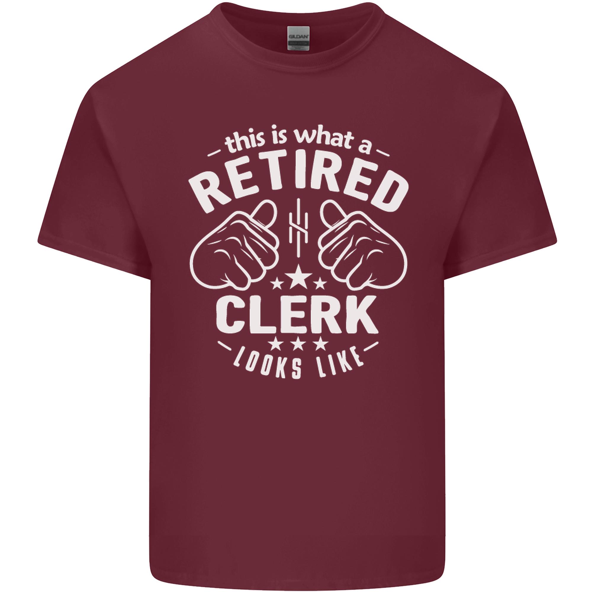 This Is What a Retired Clerk Looks Like Unisexs Light Cotton TShirt S