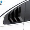 Cache-volet d'aération latérale pour lunette arrière de voiture pour Volkswagen Arteon 2018 - 2024 Fibre de Carbone / Noir Accessoires Extérieurs