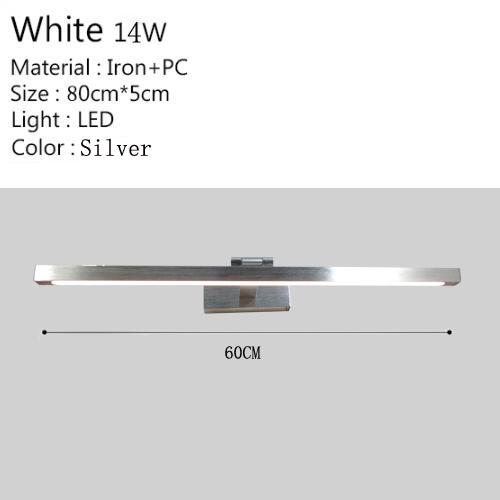 Mirror lamp led anti-fog bathroom bathroom mirror lamp wall lamp simple modern hotel mirror cabinet lamp mirror lamp Aluminum