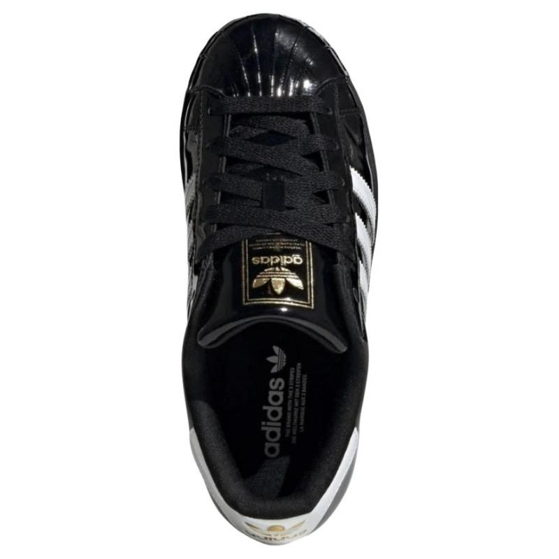 adidas Superstar 2 Core Black Cloud White Sneakers da Donna Oro-Metallizzato JS4009
