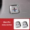Stainless Steel Roof Speaker Cover for BMW All Series Microphone Interior for BMW 1/2/3/4/5/6 Gt 7 Series X1 X2 X3 X4 X5 X6 PS9