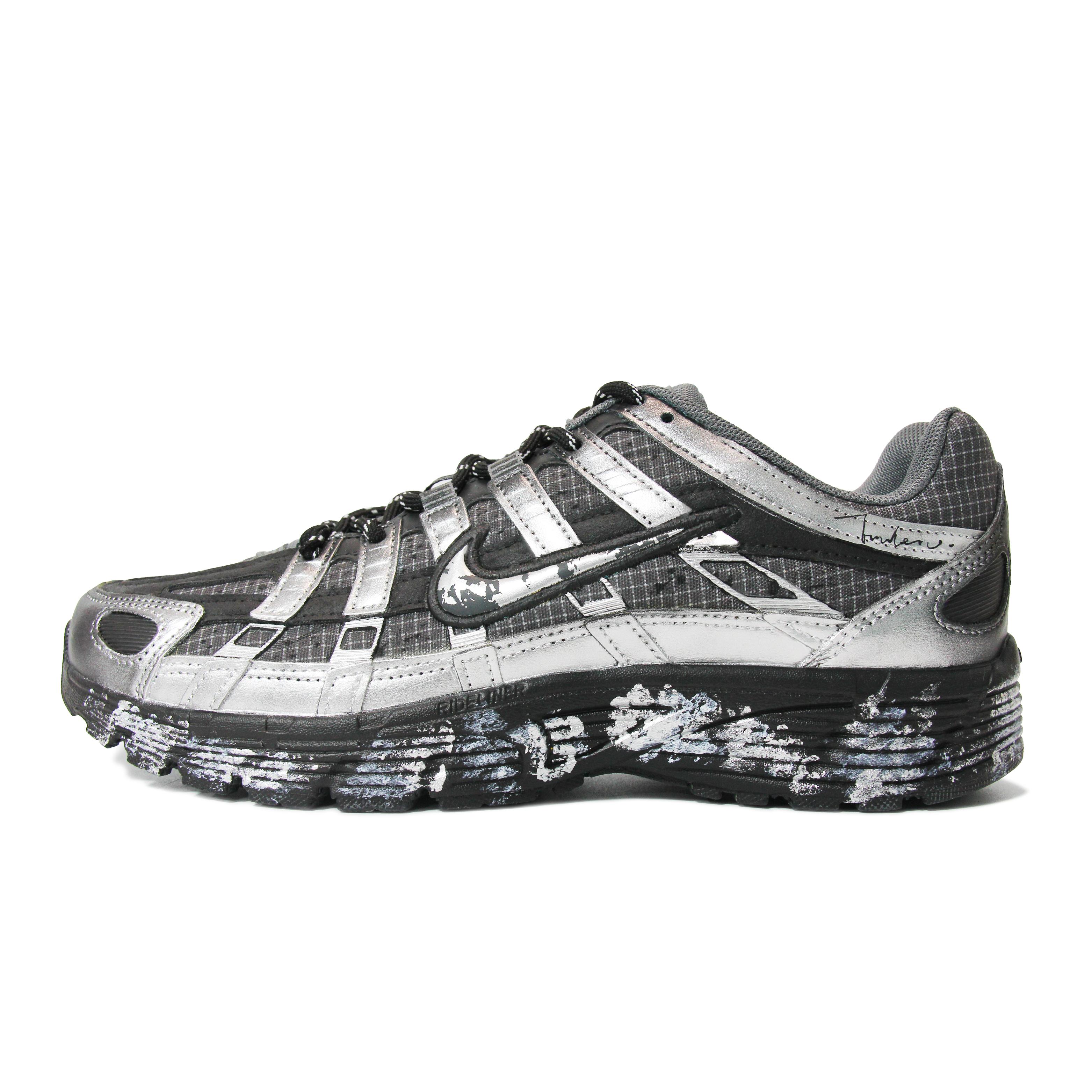 

Nike P 6000 Low top Running Shoes Men s Black Gray Silver IM6767-068((Team1492-) 42
