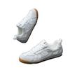 New Spring and Summer Men's Shoes Low-top Lace-up Mesh White Shoes Men's Versatile Soft-soled Breathable Casual Trendy Shoes