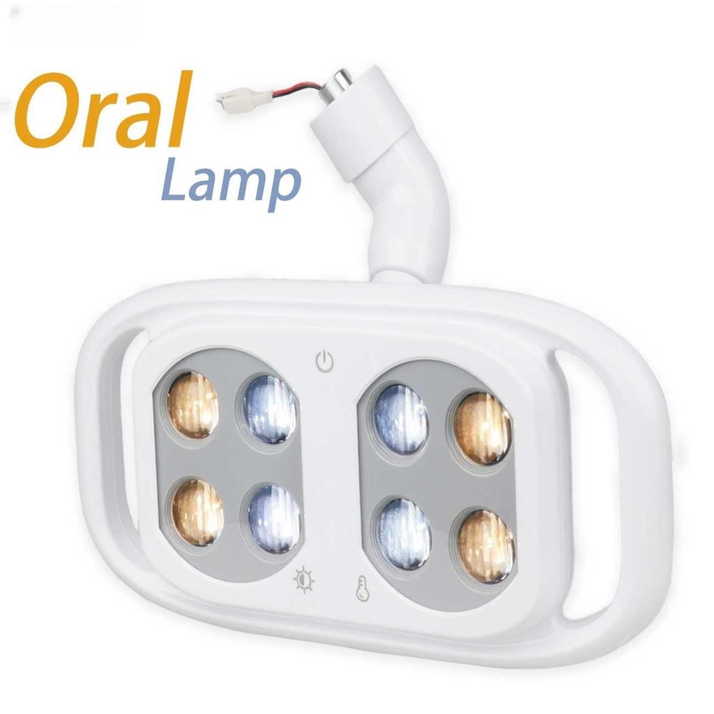 8LED Dental LED Lamp Oral Light For Dentistry Operation Light Chair Inductive Infrared Spotlight Oral Care Teeth Whitening Tool