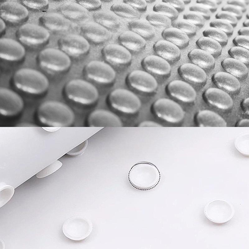 Round Bathroom Floor Mat Fan-shaped Shower Room Anti-slip Bathroom Waterproof Carpet for Elderly People Anti-fall Waterproof Suction Cup Foot Mat