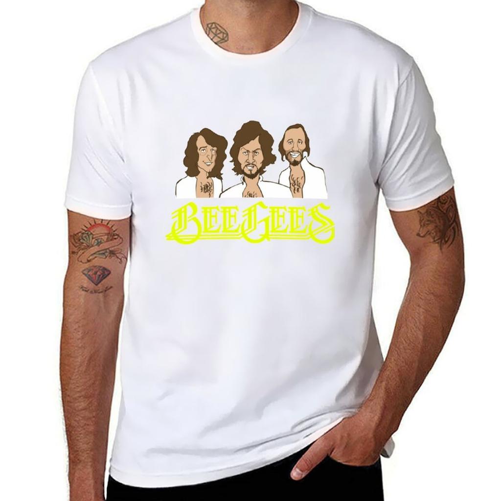 Top Selling Art Bee Gee Gift For Unisex Unisex Tshirt Daily Wear Print Tshirt