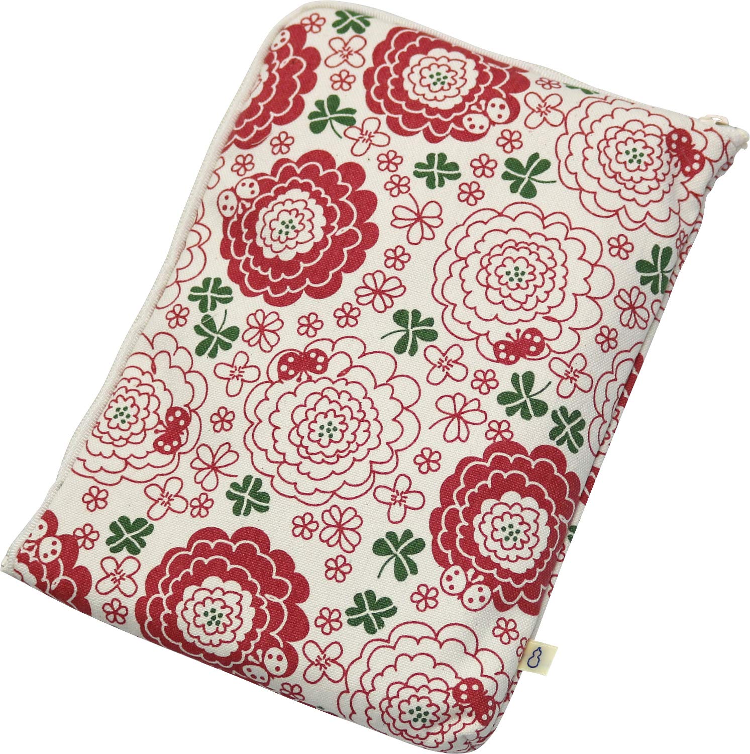 

Kyosuke Tekteko Canvas Stamp Book Pouch Hana 15 x 21 x 2 cm L-Shaped