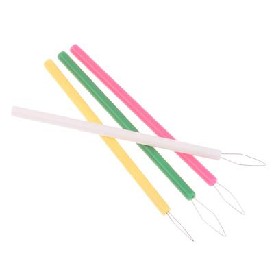 100Pcs Essential Plastic Threading Tool Set For Sewing - A Convenient Sewing Tool Suitable For Beadwork And Handicrafts