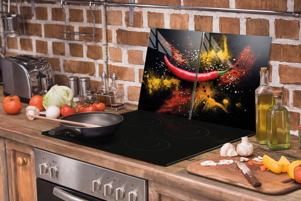 PIANO PROTETTIVO IN VETRO 75x52 CHILLI