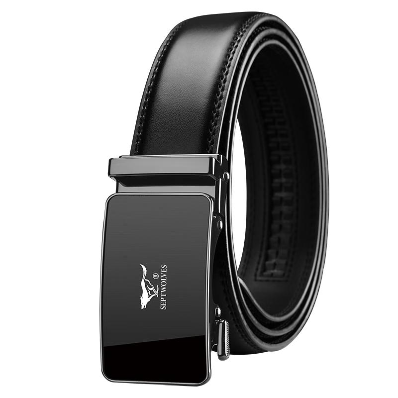 

Seven Wolves Men s Automatic Buckle Leather Belt 110cm - 150cm