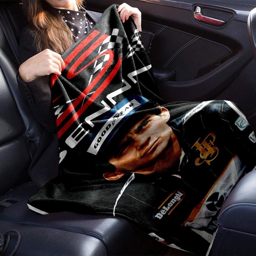 Ayrton Senna Blanket, High quality Comfortable for All Seasons, Home Decor, Warmth and Comfort