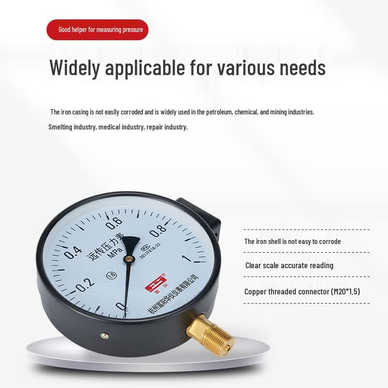 Fuyi YTZ-150 Remote Resistance Pressure Gauge (CN version)