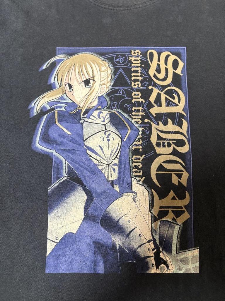 [USED] 00s 2D COSPA Fate/stay night Saber T-shirt
