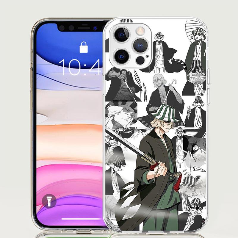 Bleach Kisuke Urahara Phone Case For iPhone 17 Air 16 15 Plus 11 14 Pro Max 13 Mini 12 7 8 + SE Pattern Art Customized Cover 17