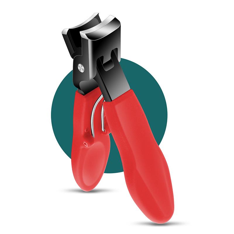 

Большой набор кусачек для ногтей с наклонной кромкой и защитой от брызг для толстых ногтей на ногах Single Unit