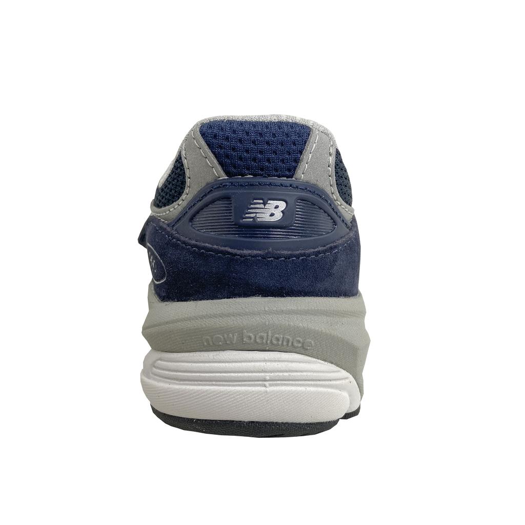 New Balance 990v6 Hook & Loop Little Kid Navy Kids Sneakers Blue Silver PV990NV6