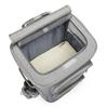 Large Cats Suitcase Double-layer Transparent Backpack Portable Outdoor Travel Silent Breathable Cat Bag Puppy Stroller for Pets