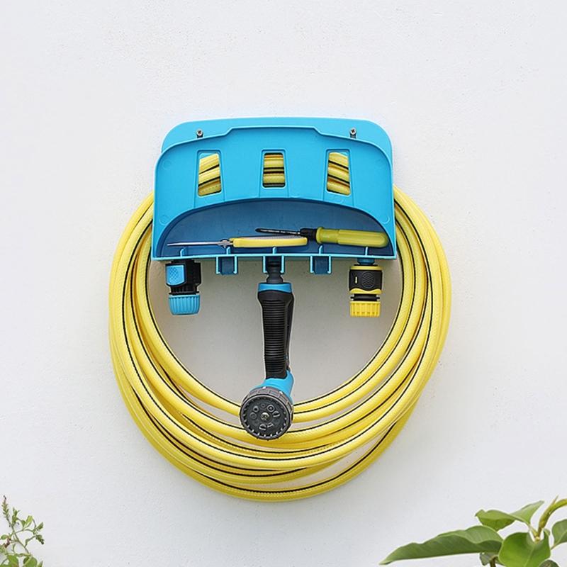 Detachable Standing Water Tube Support Base Freestanding Hose Stand For Lawns and Backyard