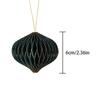New Christmas Tree Ball Hanging Ornament Mini Paper Honeycomb Ball Pendants Home Christmas Decorations New Year Gift 2025