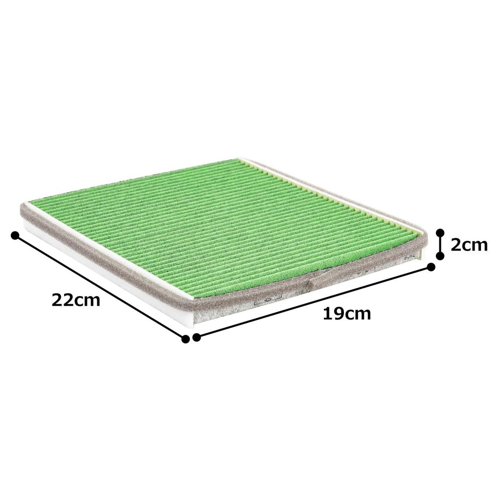DENSO Car Air Conditioner Clean Air Filter DCC7001 High Dust Antibacterial and compatibility confirmation Filter, (014535-1120), Removal, PM2.5