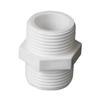 PVC Double Male Thread Connector for Water Supply Pipe (4, 20, 6, 25, 32 Points)