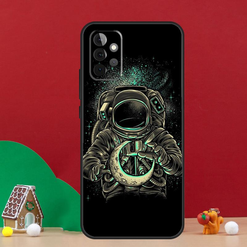 Astronaut Stern Weltraum Hülle Für Samsung Galaxy A55 A52 A32 A12 A33 A06 A16 A26 A36 A56 A15 A53 A13 A34 A54 A14 A17