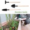 6PCS/2 Sets Gardening Tools Set Mini Spade Shovel Rake Flower Potted Plant Succulents Planting Tools Potted Soil Loosening and Flower Planting Tools