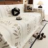 All-season Flowers Camping Picnic Sofa Cover  Funda Sofa Arctic Velvet Sofa Covers Mats Throw Blankets