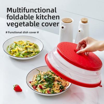 Foldable Multifunctional Folding Fresh-keeping Oil-proof Splash Proof Heating Vegetable Cover