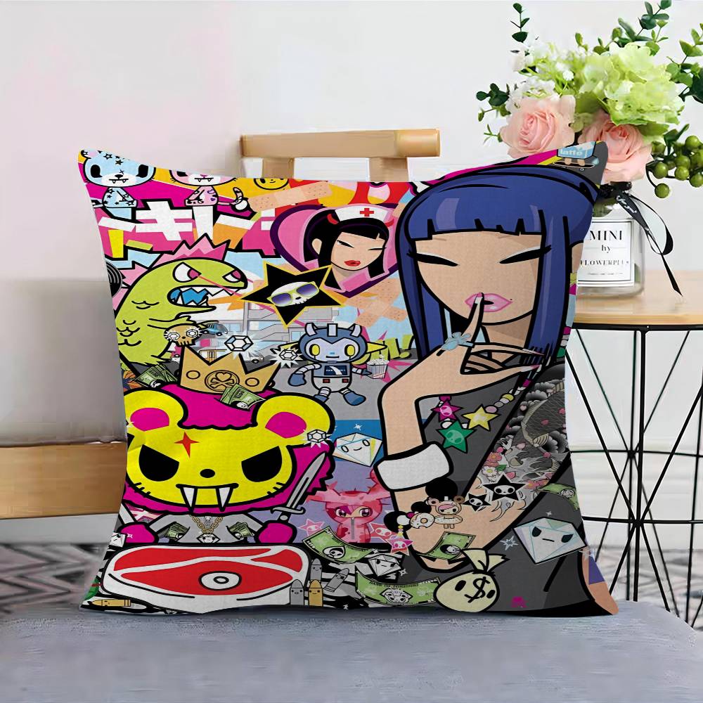 Japan Tokidoki Pillow Cover Sofa Cushion Cover Home Room Decoration Children Gift