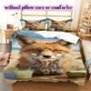 Animal Beach Vacation Pattern Bedding,Quilt Set Quilt Cover Pillowcase Home Birthday Gift (1*duvet cover+2*pillowcase,without core)